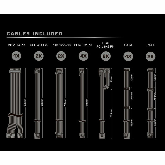 Power supply ASRock 90-UXP160-GFEAAB 1600 W 80 Plus Gold