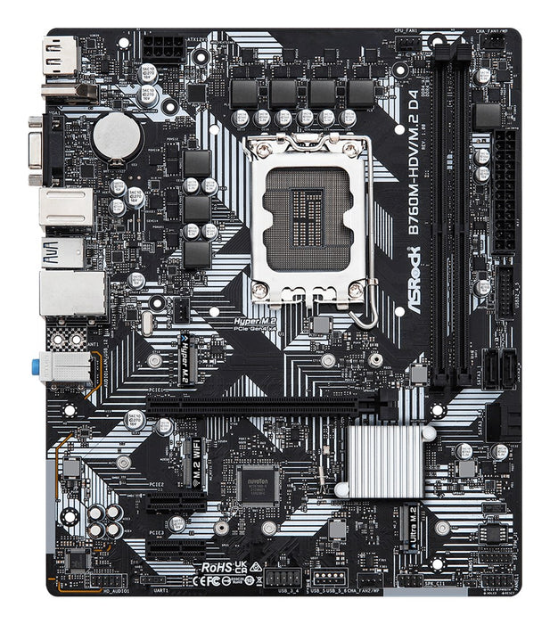 Motherboard ASRock B760M-HDV M.2, LGA1700, ATX