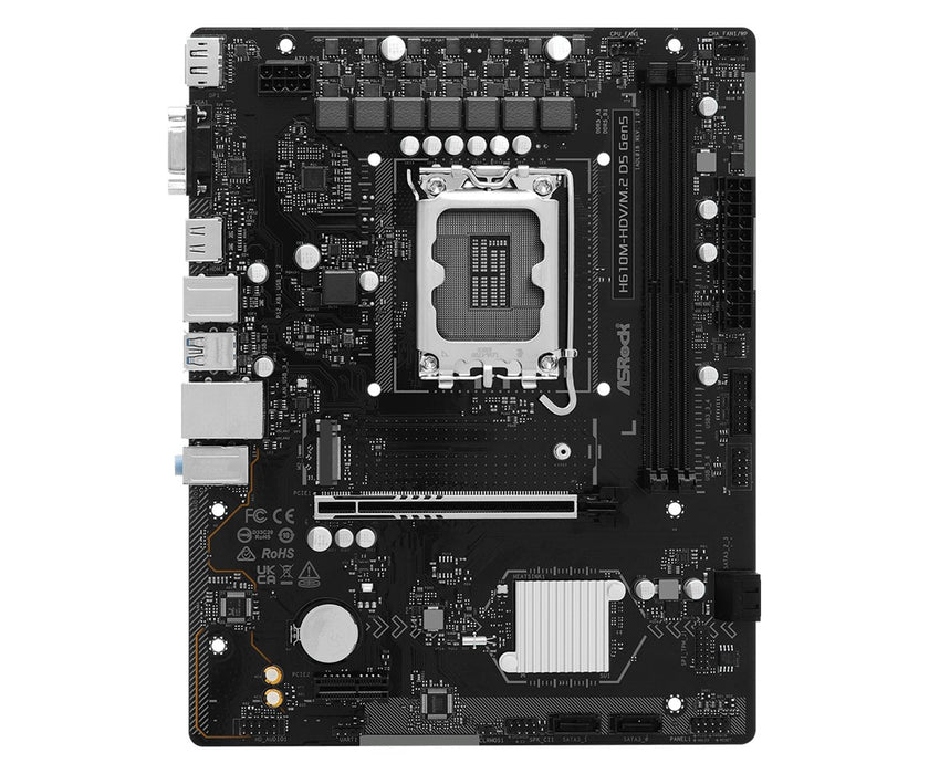 Asrock H610M-HDV/M.2 D5 GEN5 motherboard