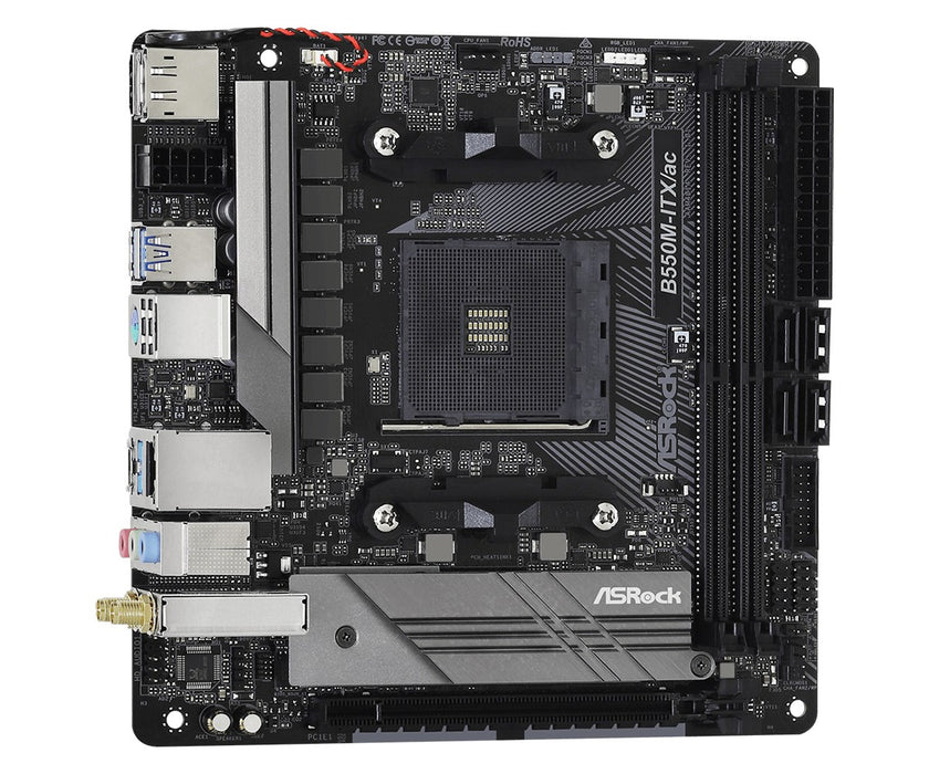 Asrock B550M-ITX/ac Socket AM4 mini ITX AMD  B550