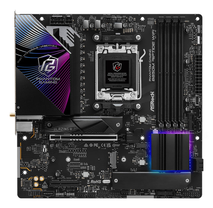Motherboard ASRock B850M RIPTIDE WIFI7 socket AM5