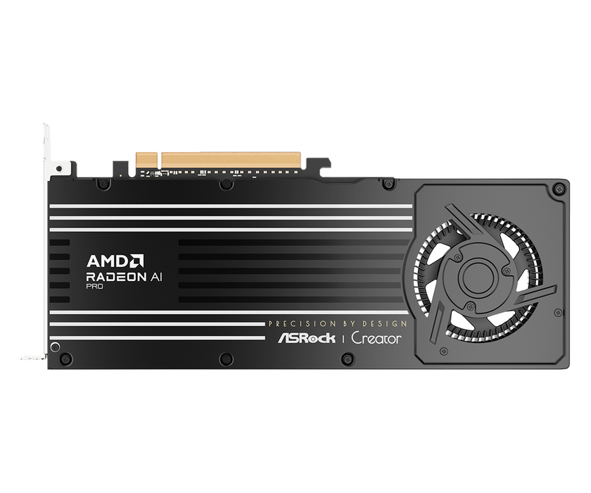 Video card ASRock RADEON AI PRO R9700 Creator 32GB GDDR6