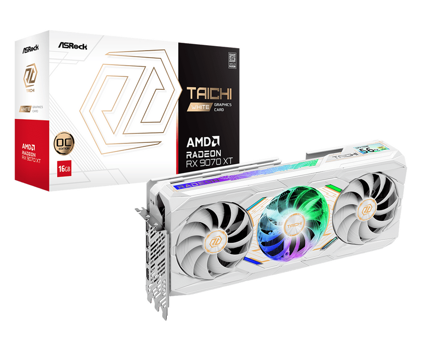Video card ASRock RADEON RX 9070 XT TAICHI OC 16GB GDDR6