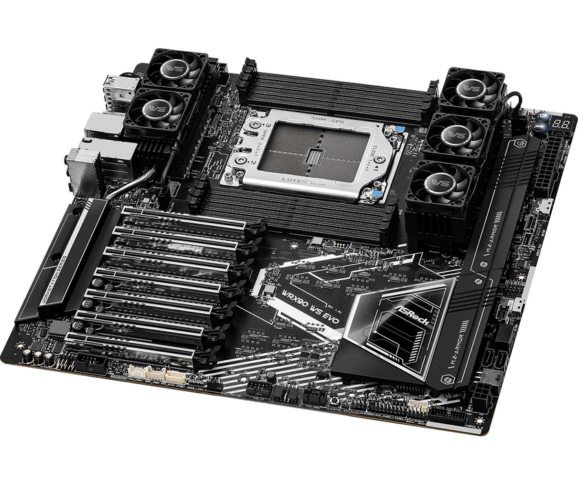 Motherboard ASROCK WRX90 WS EVO, Socket sTR5, ATX, 8xDDR5