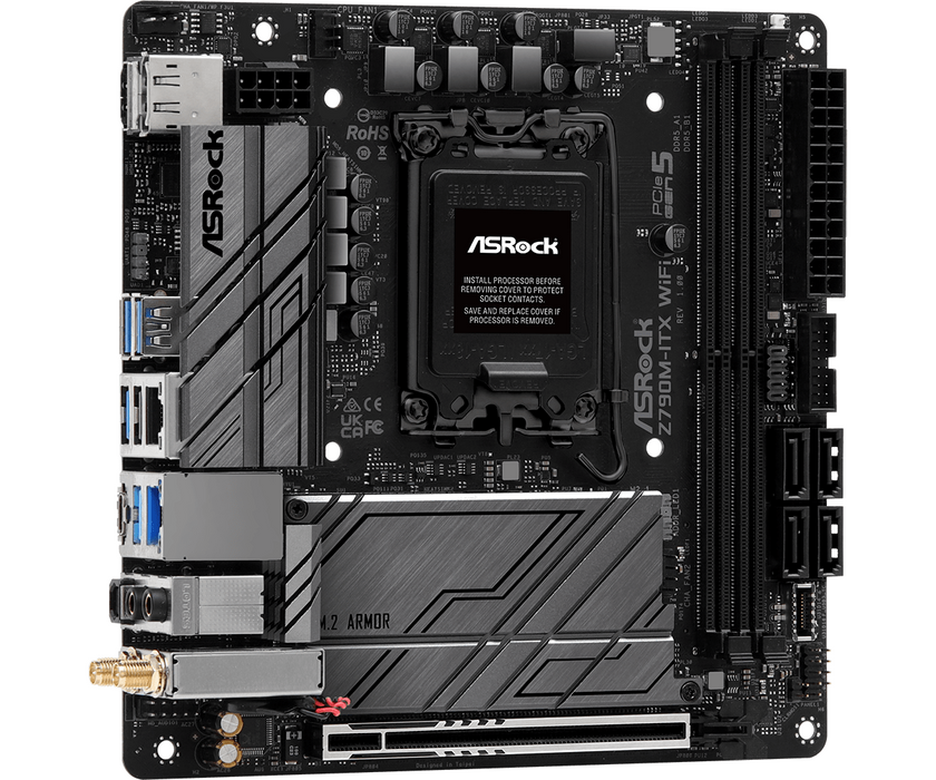 ASROCK Z790M ITX WIFI Socket 1700 mITX DDR5 1xHDI 1xDP
