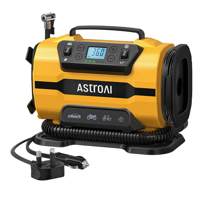 AstroAI ATJ-8366 150 PSI 12V DC/110V AC Portable Wheel Compressor - Mini compressors<<<Car accessories<<<InnproXML