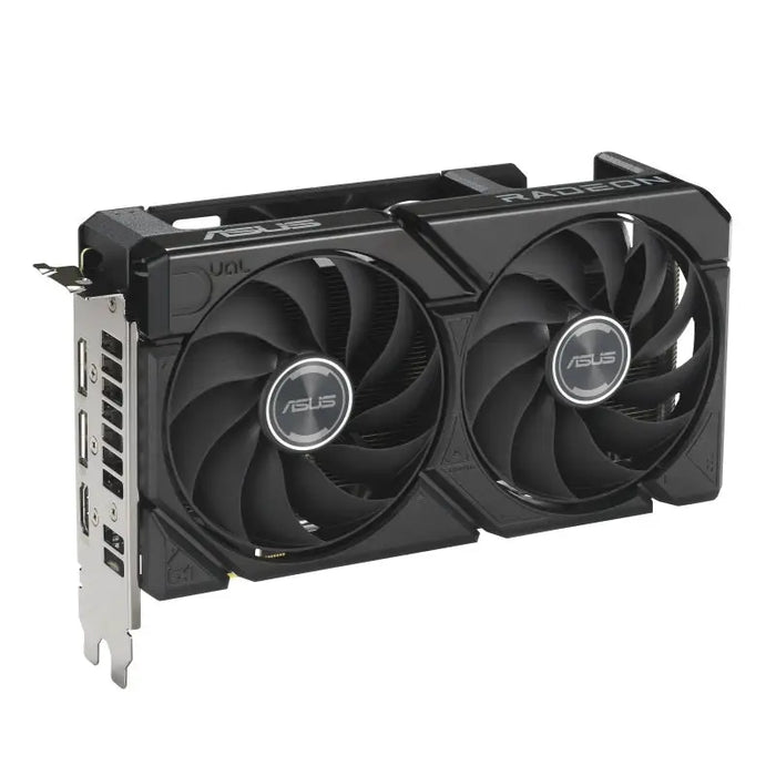 Asus Dual RX 9060XT 16GB GDDR6 - Видео карти<<<ASUS компоненти за компютри<<<ASUS<<<PolyComp&&&Graphics card (NVIDIA