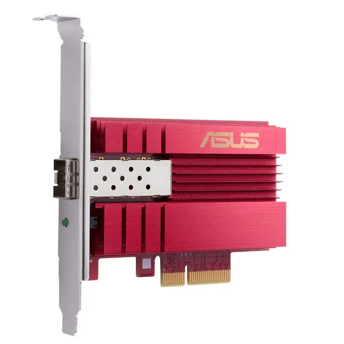 Asus PCIe Adapter XG-C100F 10GBase-T PCIe SPF+ port for Optical Fiber Transmission and DAC cable Built-in QoS