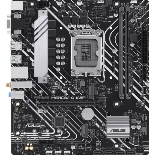 Asus Prime H610M-A Wi-Fi - Дънни платки<<<ASUS компоненти за компютри<<<ASUS<<<PolyComp&&&Дънни платки<<<Компютър Мрежи