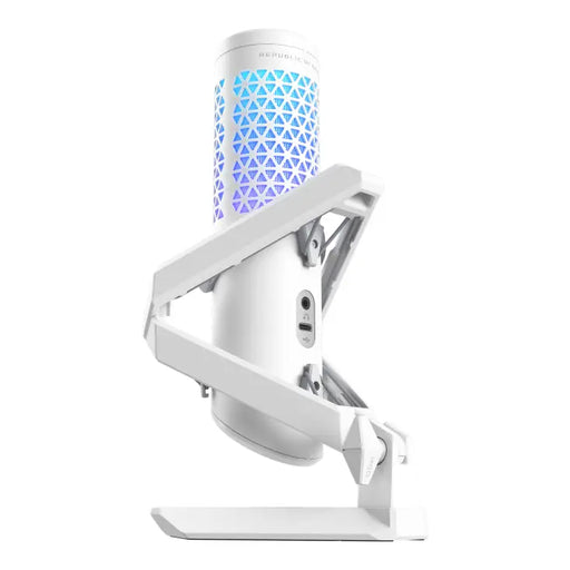 ASUS ROG Carnyx Desktop Microphone - White - Микрофони<<<Компютърна периферия<<<ValiAPI&&&Електроника Периферни и