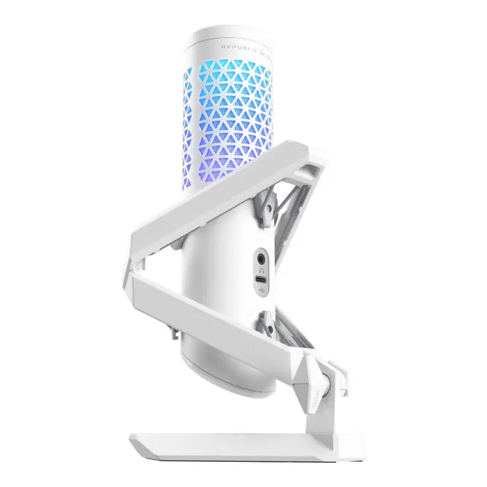 ASUS ROG Carnyx Desktop Microphone - White - Микрофони<<<Компютърна периферия<<<ValiAPI&&&Електроника Периферни и