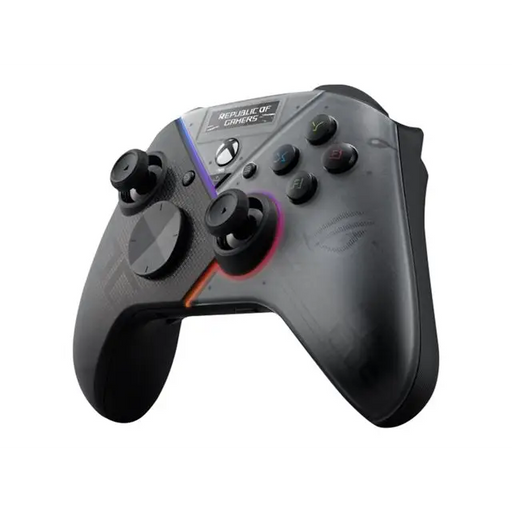 Asus ROG Raikiri Pro OLED display tri-mode connectivity remappable buttons&triggers 4 rear buttons step&linear triggers