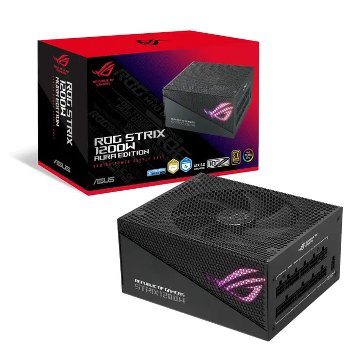 ASUS ROG Strix 1200W 80+ Gold Aura Edition PSU - Гейминг захранвания<<<Гейминг