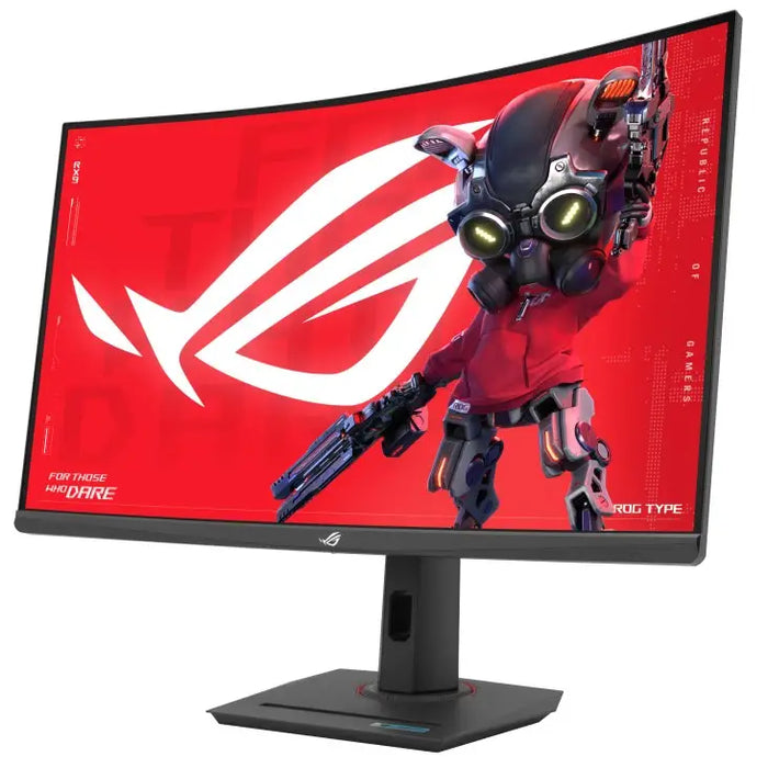 ASUS ROG Strix XG32WCMS 31.5inch Fast VA WLED Curved 1500R WQHD 16:9 280Hz 350cd/m2 1ms HDMI DP USB-C Black - LCD