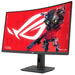 ASUS ROG Strix XG32WCMS 31.5inch Fast VA WLED Curved 1500R WQHD 16:9 280Hz 350cd/m2 1ms HDMI DP USB-C Black - LCD