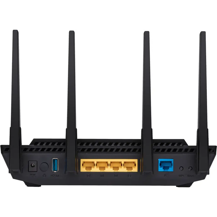 ASUS RT-AX58U V2 Wireless Router AX3000 Dual Band WiFi 6 (802.11ax) MU-MIMO IPv6 OFDMA AiMesh AiProtection Pro 2402