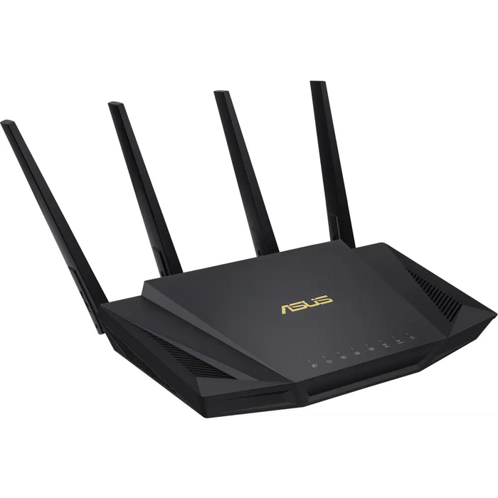 ASUS RT-AX58U V2 Wireless Router AX3000 Dual Band WiFi 6 (802.11ax) MU-MIMO IPv6 OFDMA AiMesh AiProtection Pro 2402