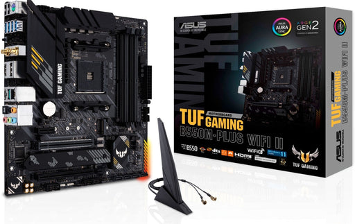 Asus TUF Gaming B550M Plus Wi-Fi II - Дънни платки<<<ASUS компоненти за компютри<<<ASUS<<<PolyComp&&&Компютър Мрежи и