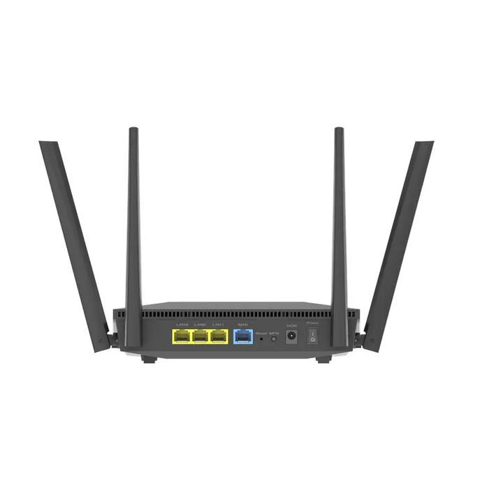 Asus Wireless Router RT-AX52 Pro AX3000 Dual-Band Dual-Core 1.3GHz CPU 128MB/256MB Flash/RAM Gigabit AiProtection