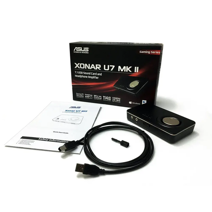 ASUS Xonar U7 MKII USB - Звукови карти<<<Компютърни компоненти<<<ValiAPI