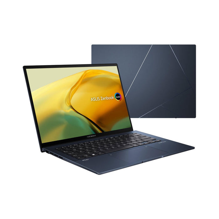 Ultrabook ASUS Zenbook 14 OLED UX3402ZA-OLED-KM721X 14.0 ", INTEL CORE I7-1260P, RAM 16 GB, SSD 512 GB, INTEL IRIS XE GRAPHICS, WINDOWS 11 PRO, PONDER BLUE