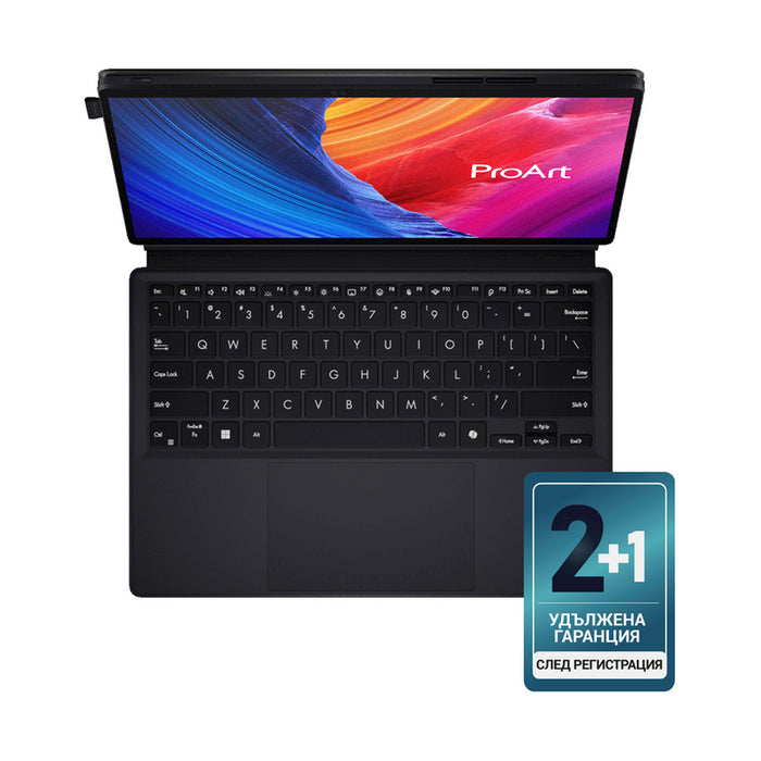 Ultrabook ASUS ProArt PZ13 OLED HT5306QA-LX002W 13.3 ", SNAPDRAGON X PLUS X1P-42-100, RAM 16 GB, SSD 1000 GB, QUALCOMM ADRENO GPU, WINDOWS 11 HOME (ARM), NANO BLACK