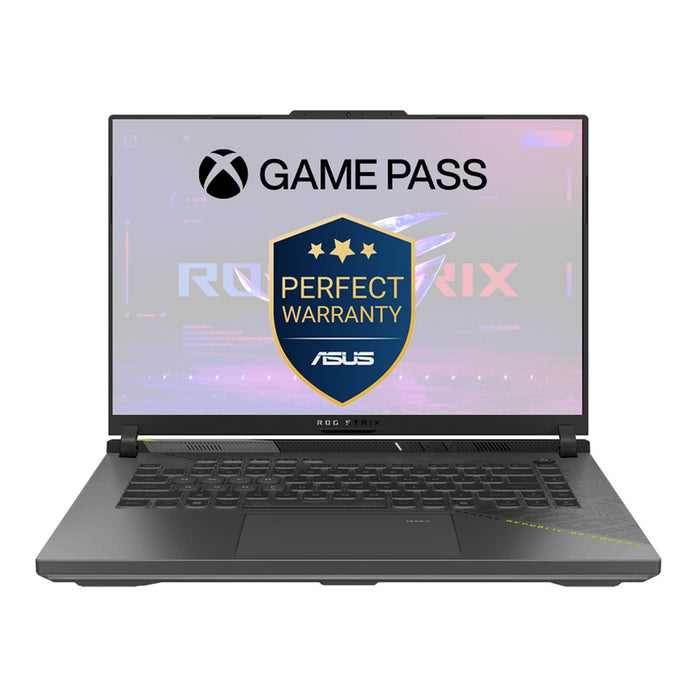 Gaming laptop ASUS ROG STRIX G16 G614PR-RV022W 16.0 ", AMD RYZEN 9 8940HX, RAM 32 GB, SSD 1000 GB, NVIDIA GEFORCE RTX5070 TI, 12 GB GDDR7, WINDOWS 11, ECLIPSE GRAY