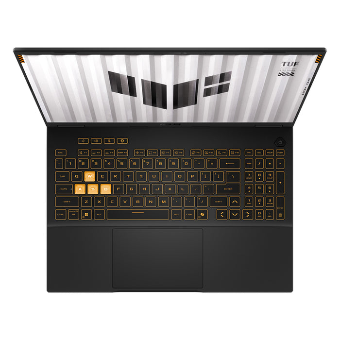 Gaming laptop ASUS TUF Gaming F16 FX608JMR-RV005W 16.0 ", INTEL CORE I7-14650HX, RAM 32 GB, SSD 1000 GB, NVIDIA GEFORCE RTX5060, 8 GB GDDR7, WINDOWS 11, JAEGER GRAY