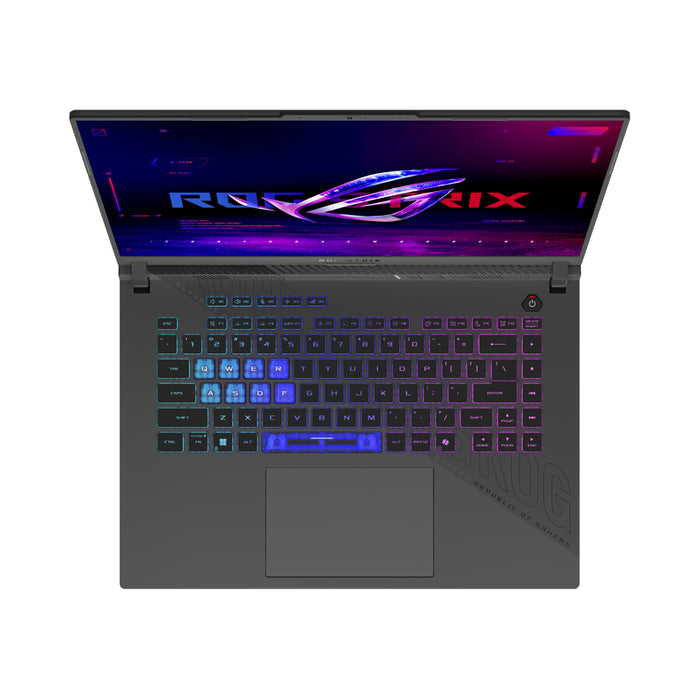 Gaming laptop ASUS ROG Strix G16 G614PW-RV099W 16.0 ", AMD RYZEN 9 8940HX, RAM 32 GB, SSD 1000 GB, NVIDIA GEFORCE RTX5080, 16 GB GDDR7, WINDOWS 11, ECLIPSE GRAY