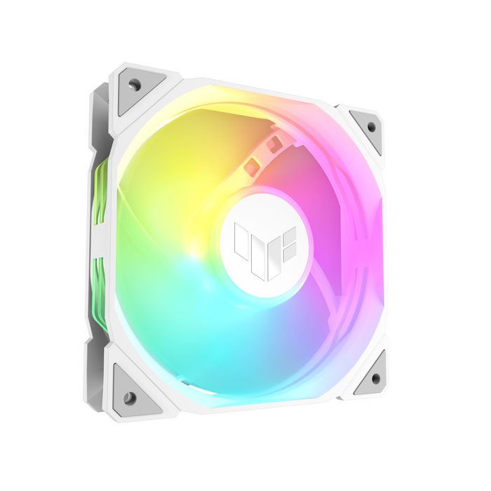 Fan set 3 in 1 ASUS TUF GAMING TR120 ARGB Reverse WHITE EDITION