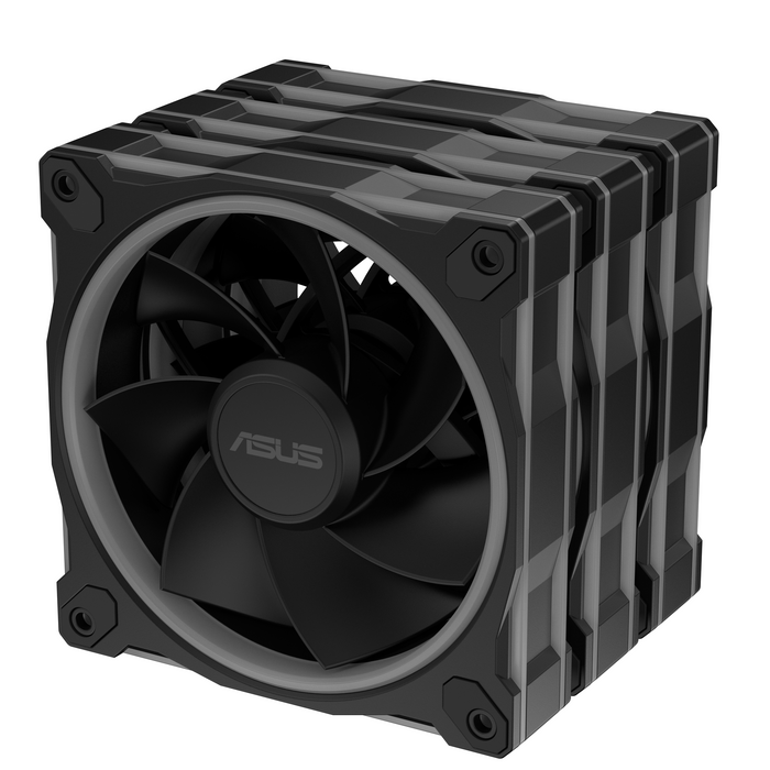 Fan set 3 in 1 ASUS PRIME MR120 ARGB Reverse Black Edition