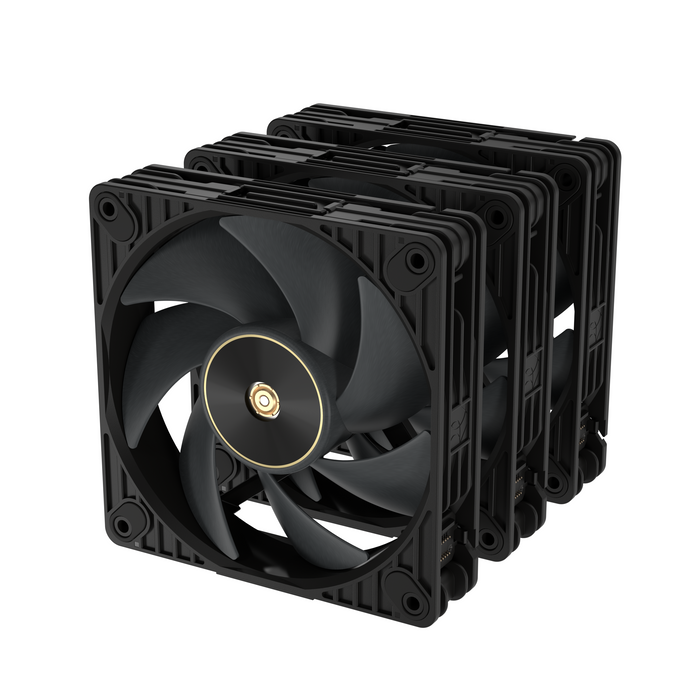 Fan Set 3 in 1 ASUS PROART PF120 PWM - Black 120x120x28 mm