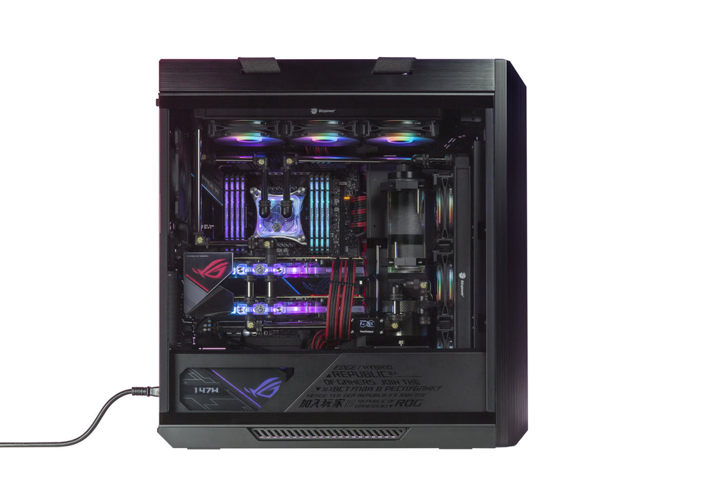 Box ASUS ROG Strix Helios, ATX/EATX, Mid-Tower, Aura Sync ARGB