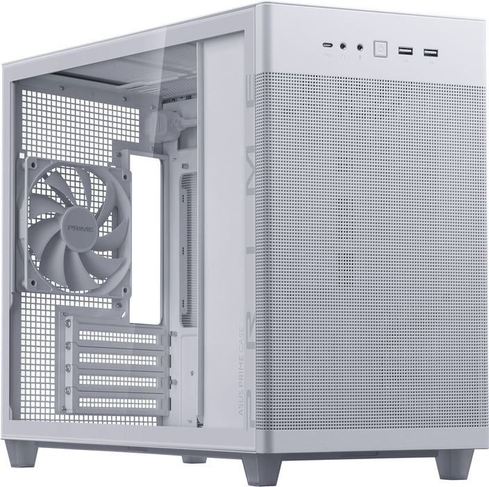 ATX Micro Box Asus AP201 ASUS PRIME CASE TG White