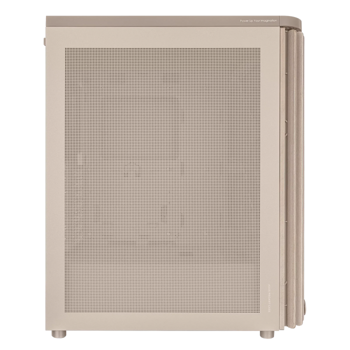 Box ASUS ProArt PA401 Wood Edition Beige - Mesh Panel