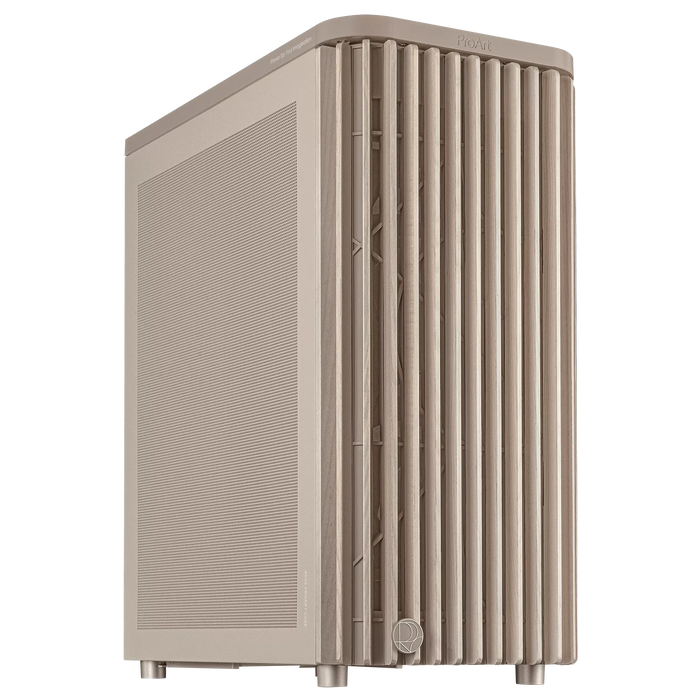 Box ASUS ProArt PA401 Wood Edition Beige - Mesh Panel