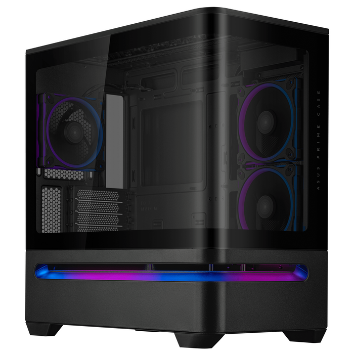 Box ASUS Prime AP202 ARGB mATX + 3 ARGB Fans - Black