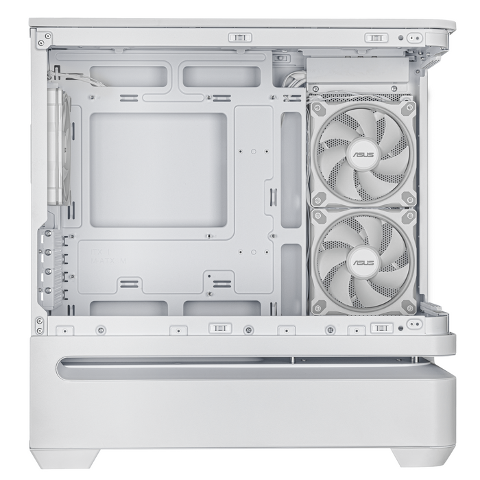 Box ASUS Prime AP202 ARGB mATX + 3 ARGB Fans - White