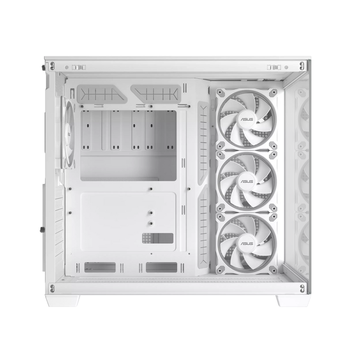Box ASUS A32 PLUS Tempered Glass + 4 ARGB Fans - White