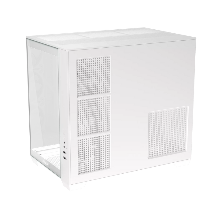 Box ASUS A32 PLUS Tempered Glass + 4 ARGB Fans - White
