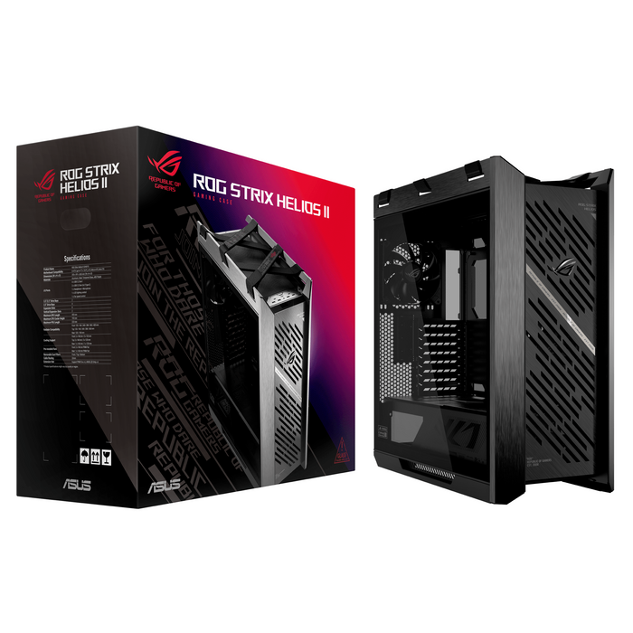 Box ASUS ROG Strix Helios II EATX Mid-Tower - Black
