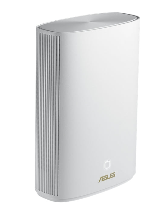 Asus Mesh WiFi, ZenWiFi AX Hybrid XP4 1PK, AX1800 + AV1300, Dual-Band, coverage up to 260m2, Quad-Core 1.2GHz CPU, 256MB/512MB Flash/RAM, Gigabit, AiProtection Pro, Adaptive QoS, VPN server/client, IPTV, OFDMA, Beamforming, AiMesh, White