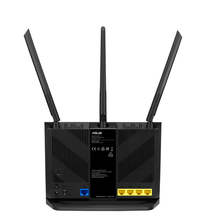 Wireless router ASUS 4G-AX56 AX1800 Dual Band WiFi 6 (802.11ax) 4G+