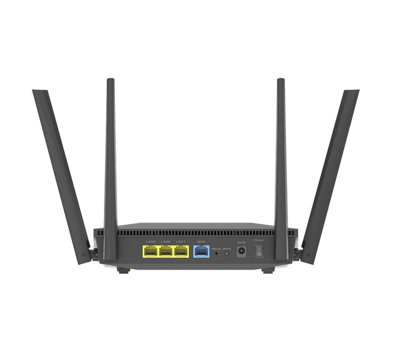 Asus Wireless Router RT-AX52 Pro, AX3000, Dual-Band, Dual-Core 1.3GHz CPU, 128MB/256MB Flash/RAM, Gigabit, AiProtection Classic, Traditional QoS, VPN, IPTV, OFDMA, Beamforming, AiMesh