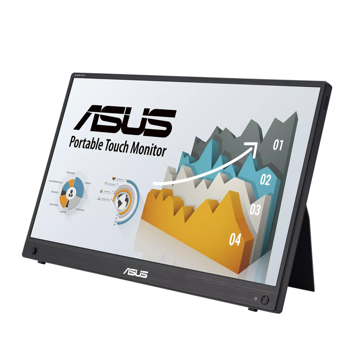 Portable touch Monitor ASUS ZenScreen Touch MB16AMTR, 16" IPS FHD (1920x1080)