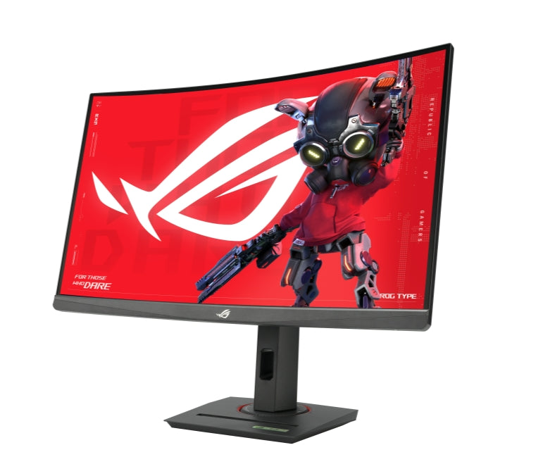 Asus ROG Strix XG27WCMS Gaming Monitor ,27" 2K (2560x1440), Curved, 280Hz (Overclock), 1ms (GTG), Extreme Low Motion Blur Sync, USB Type-C, FreeSync Premium, DisplayWidget Center, tripod socket, HDR, USB Type-C, Black
