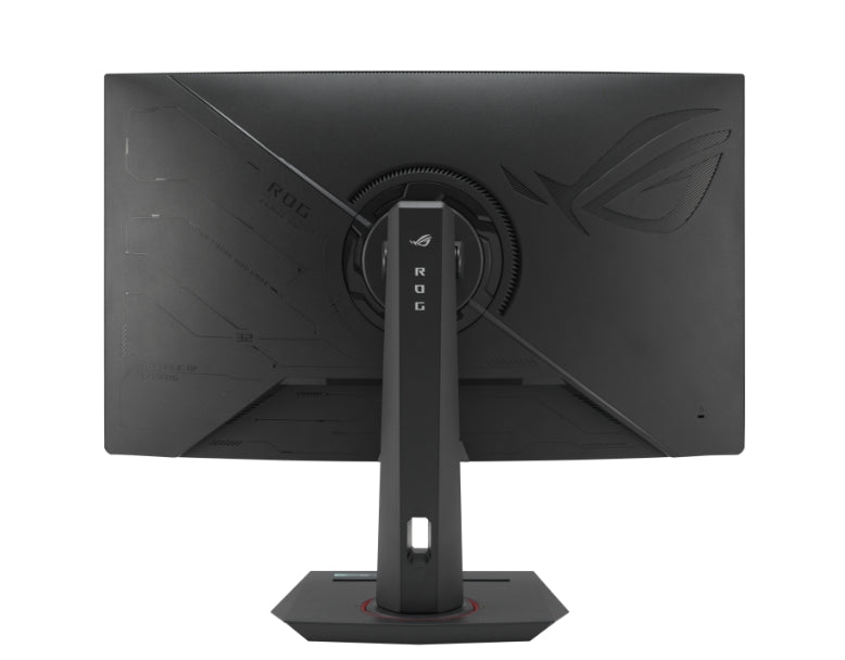 Asus ROG Strix XG32WCS Gaming Monitor  32'', 2560x1440, Curved, 180Hz (Above 144Hz), 1ms (GTG), Fast VA, Extreme Low Motion Blur Sync, USB Type-C, FreeSync, DisplayWidget Center, tripod socket, HDR, Black