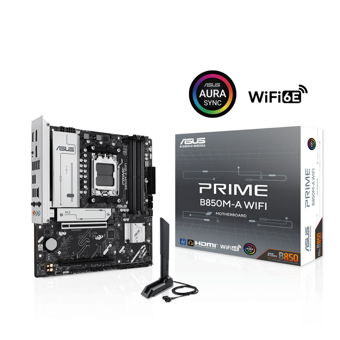 Motherboard ASUS PRIME B850M-A WIFI 6E socket AM5