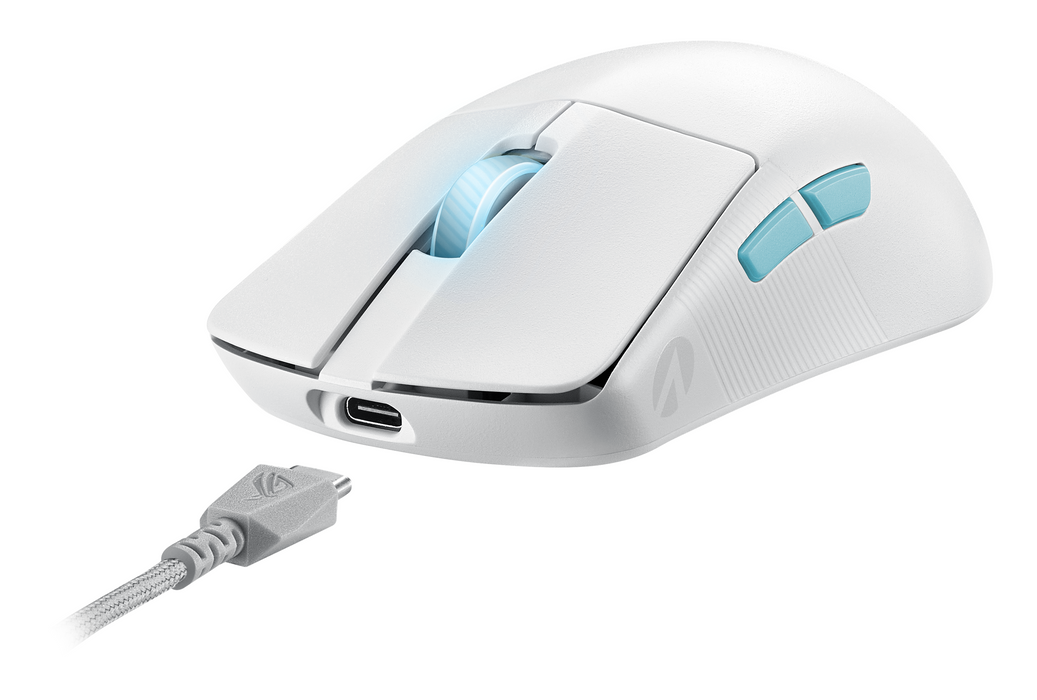 ASUS ROG Harpe Ace Aim Lab Edition Wireless Gaming Mouse - White