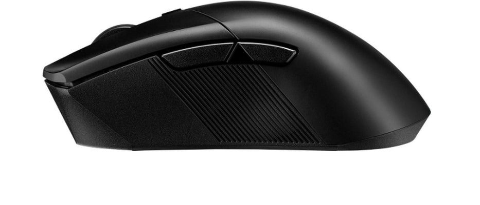 Asus ROG Gladius III Wireless AimPoint Gaming Mouse, Connectivity (2.4GHz RF, Bluetooth, Wired), 36000 DPI sensor, 6 programmable buttons, ROG SpeedNova, Replaceable switches, Paracord cable, Black